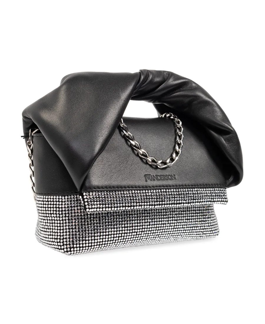 Embellished Twister Small Handbag