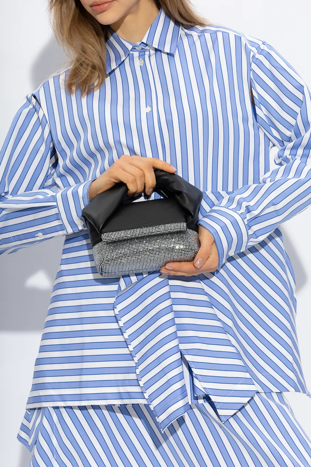 Embellished Twister Small Handbag