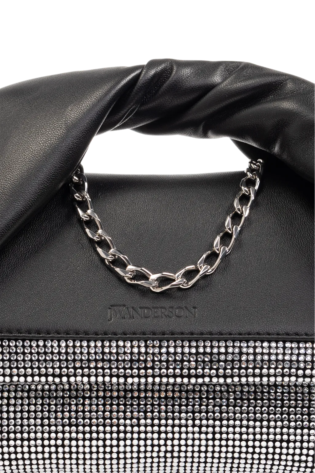 Embellished Twister Small Handbag