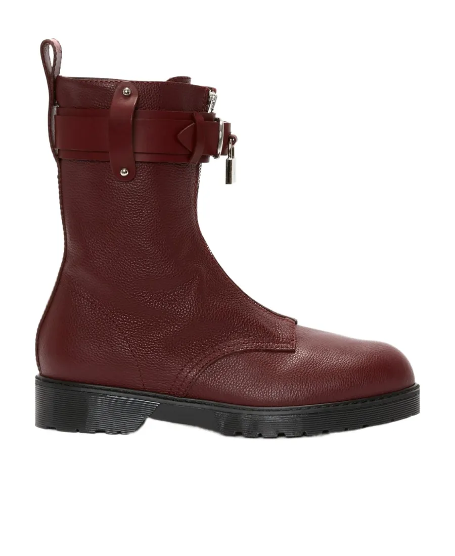 Padlock Ankle Boots