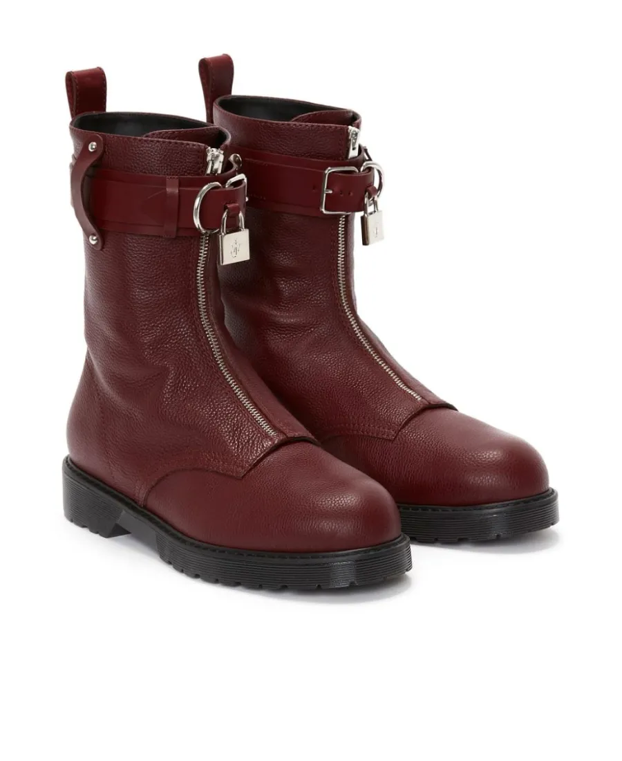 Padlock Ankle Boots