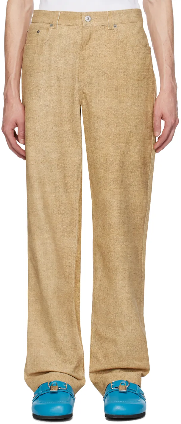 Straight-Leg Trousers