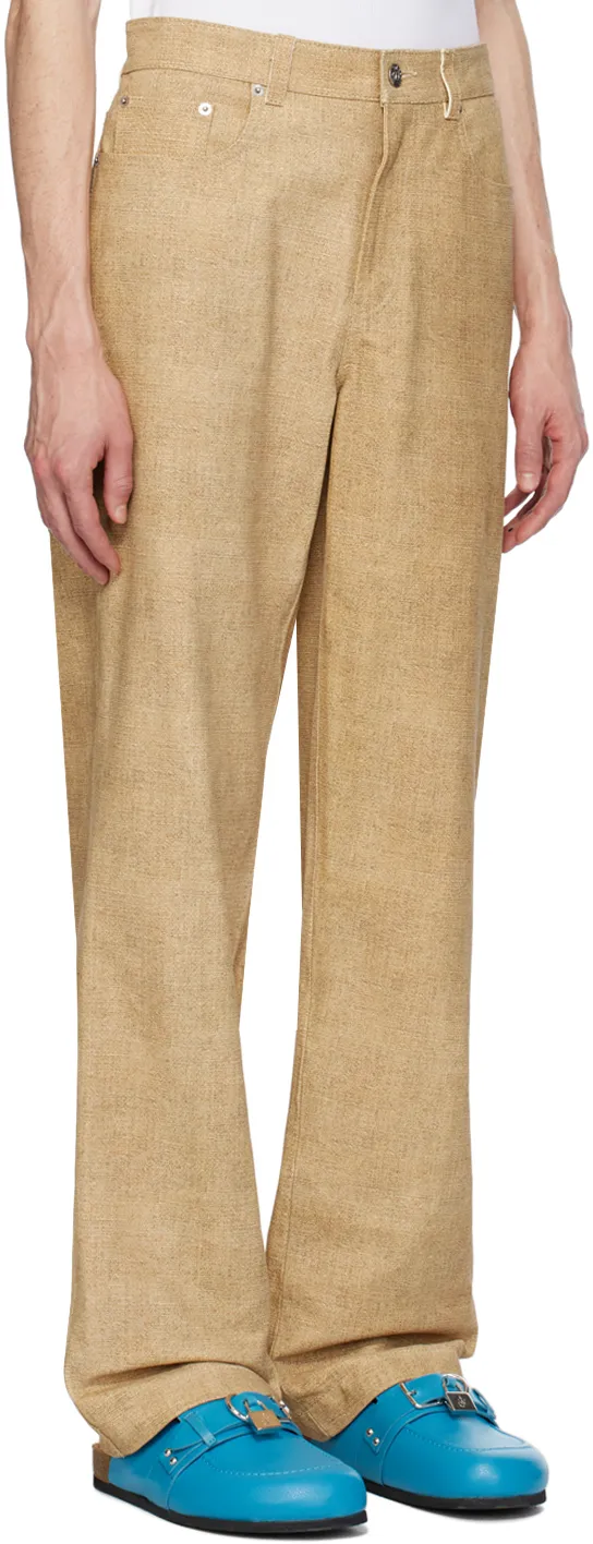Straight-Leg Trousers