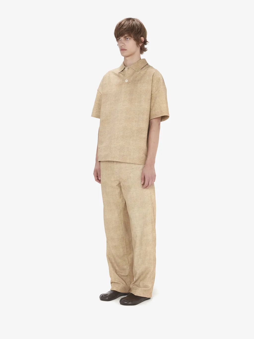 Straight-Leg Trousers