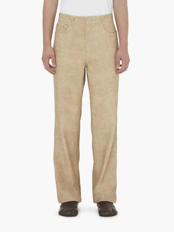 Straight-Leg Trousers