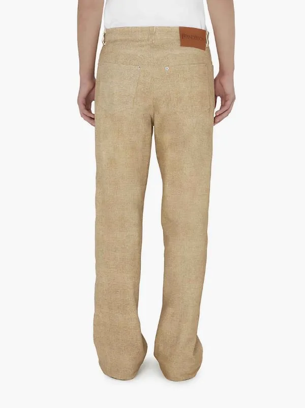 Straight-Leg Trousers