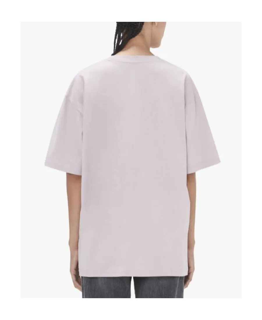 Slogan Printed Crewneck T-Shirt