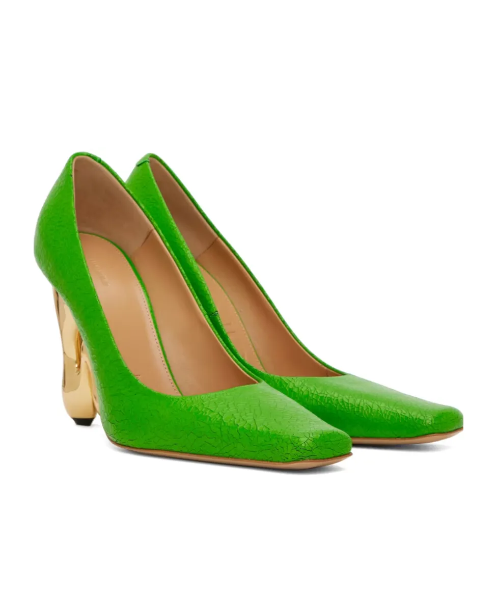 Bubble Shallow-Mouth High Heels