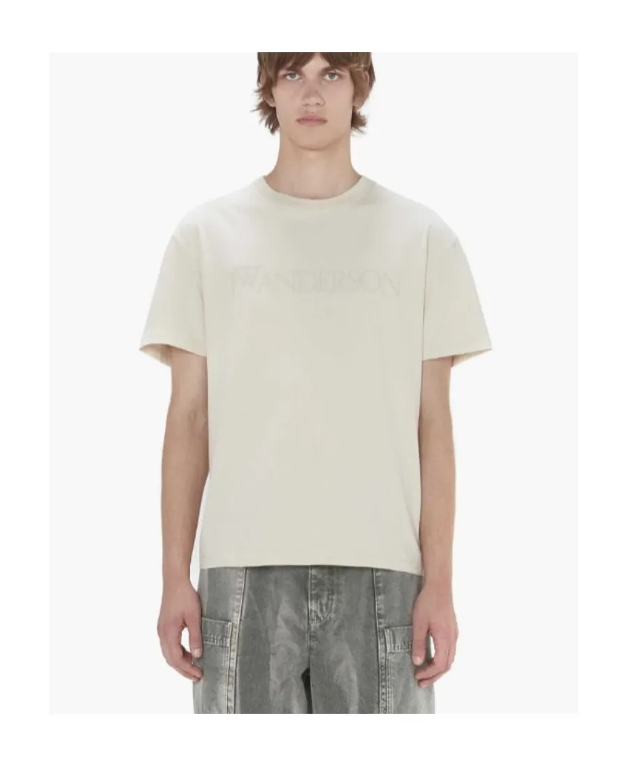 Logo Embroidered Crewneck T-Shirt