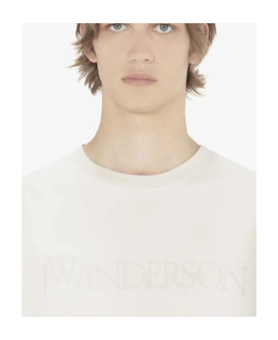 Logo Embroidered Crewneck T-Shirt