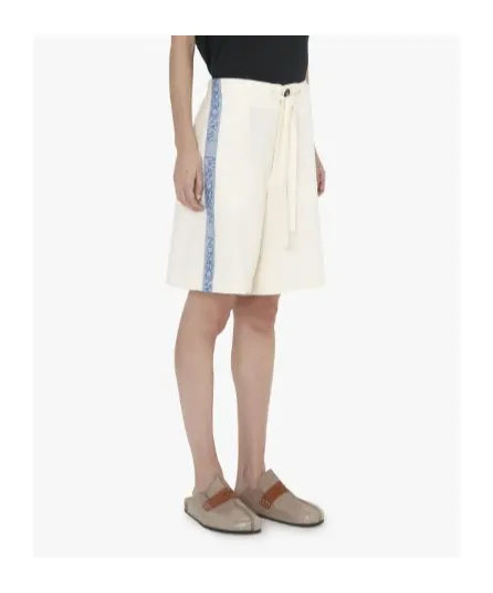 Wide-Leg Drawstring Shorts
