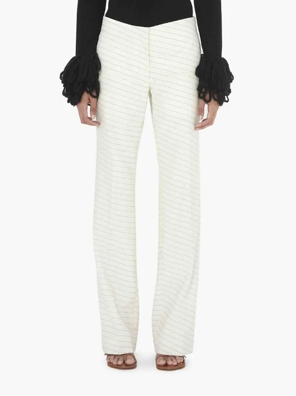 Tailored Straight Trousers