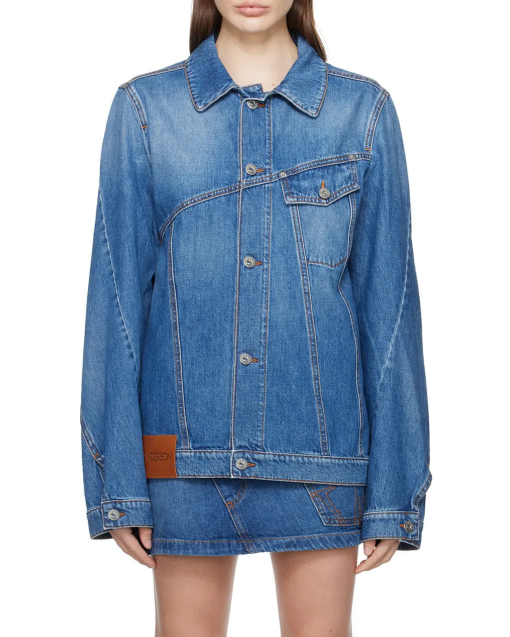 Twisted Denim Jacket