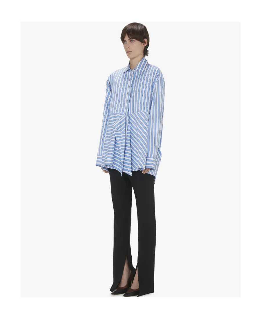 Peplum Drape Shirt