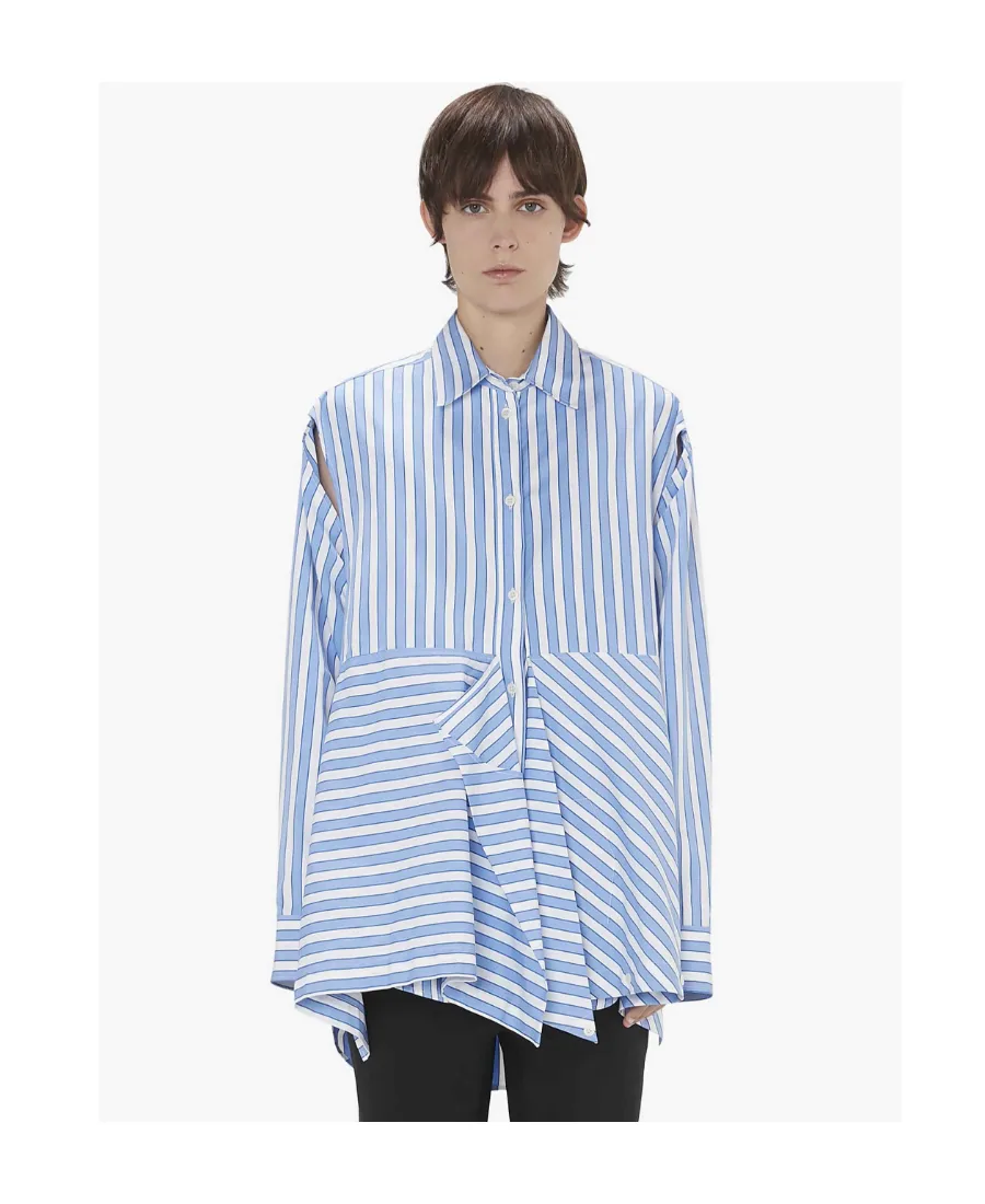 Peplum Drape Shirt