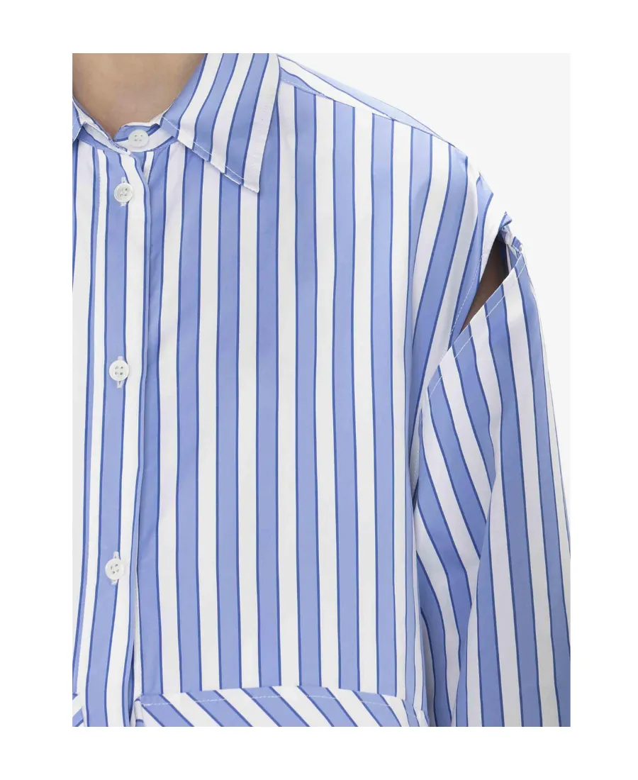 Peplum Drape Shirt