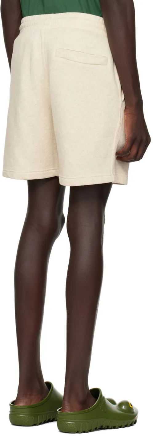Logo Embroidered Drawstring Shorts