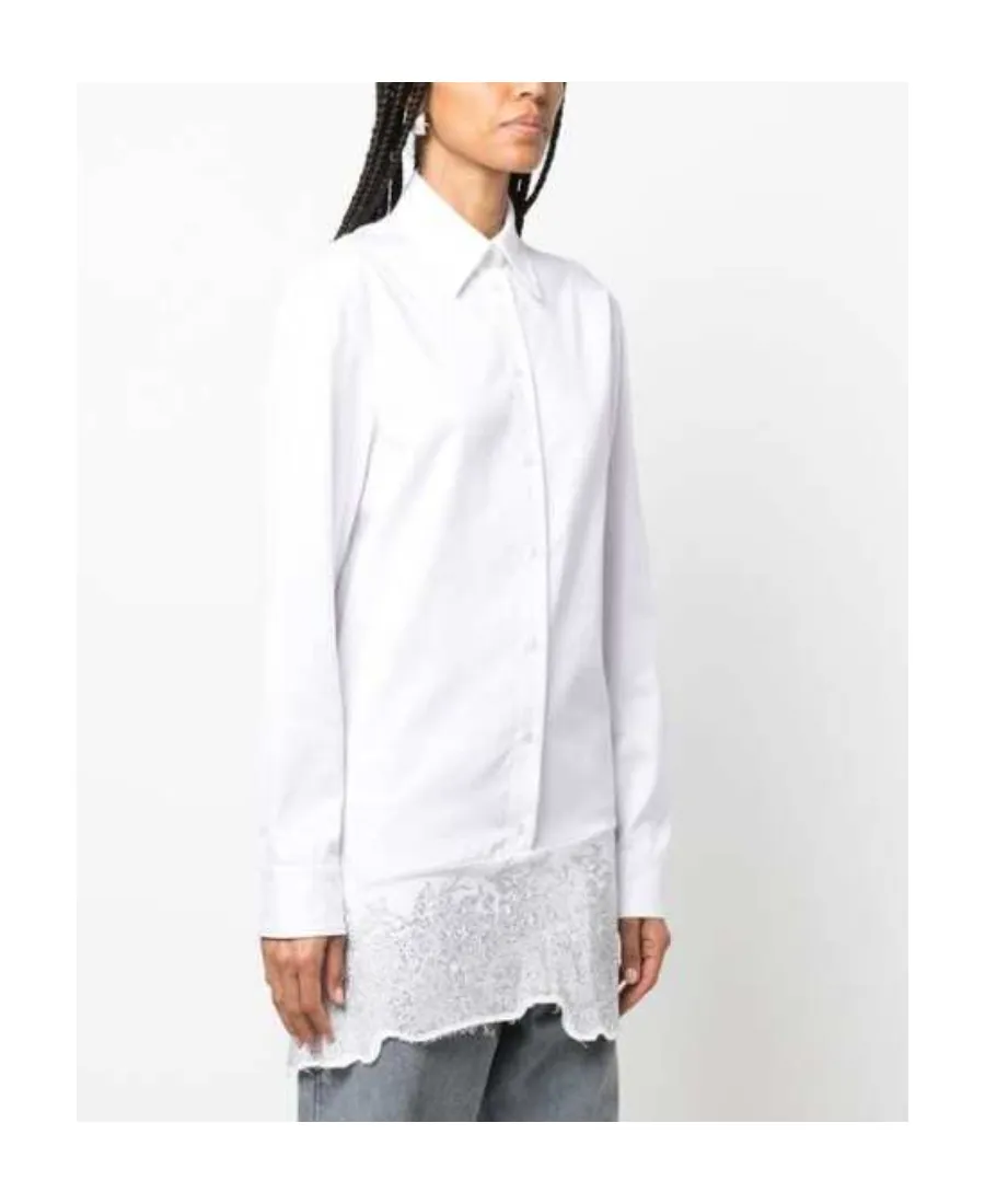 Long-Sleeved Buttoned Shirt Dress