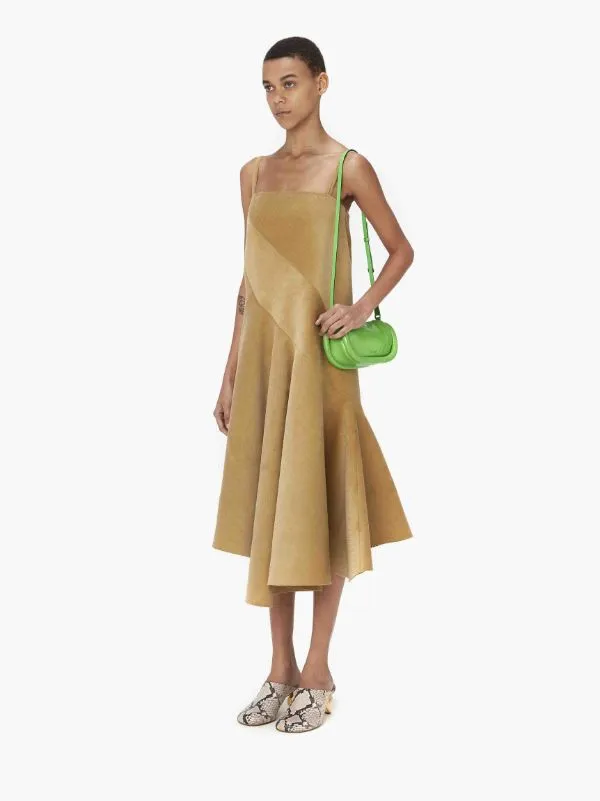 Panneled A-Line Dress