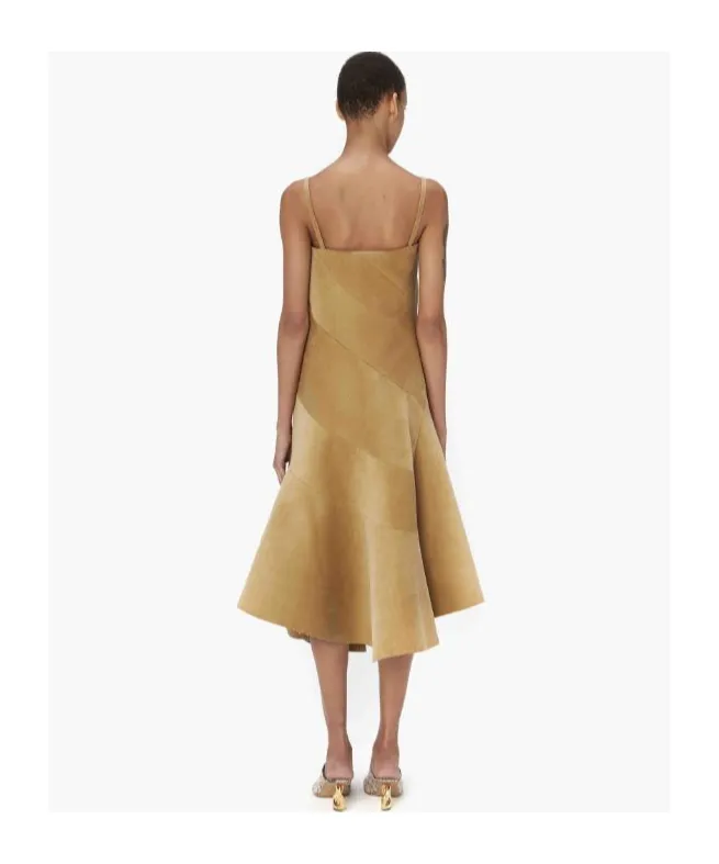 Panneled A-Line Dress