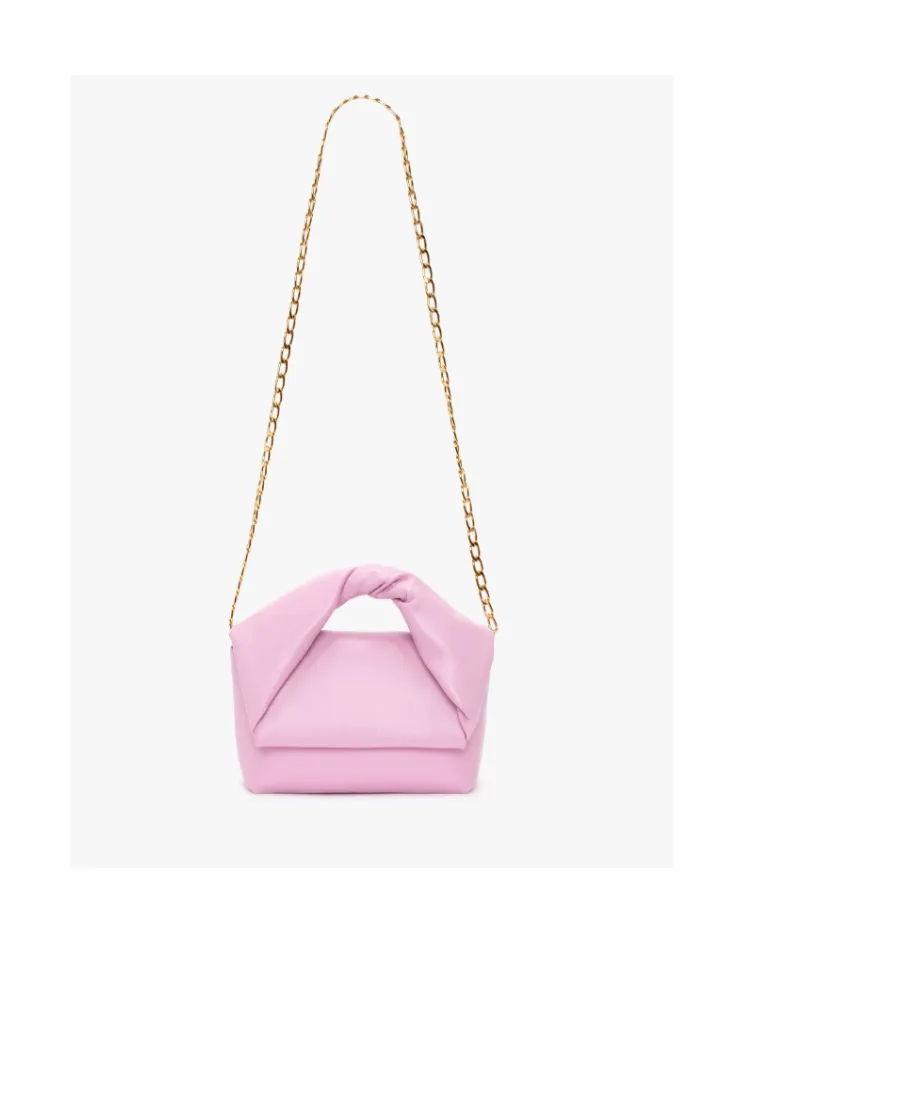 Logo Detailed Twister Medium Shoulder Bag
