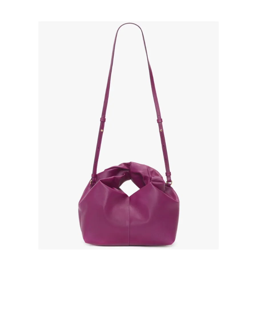 Mini Twister Leather Crossbody Bag
