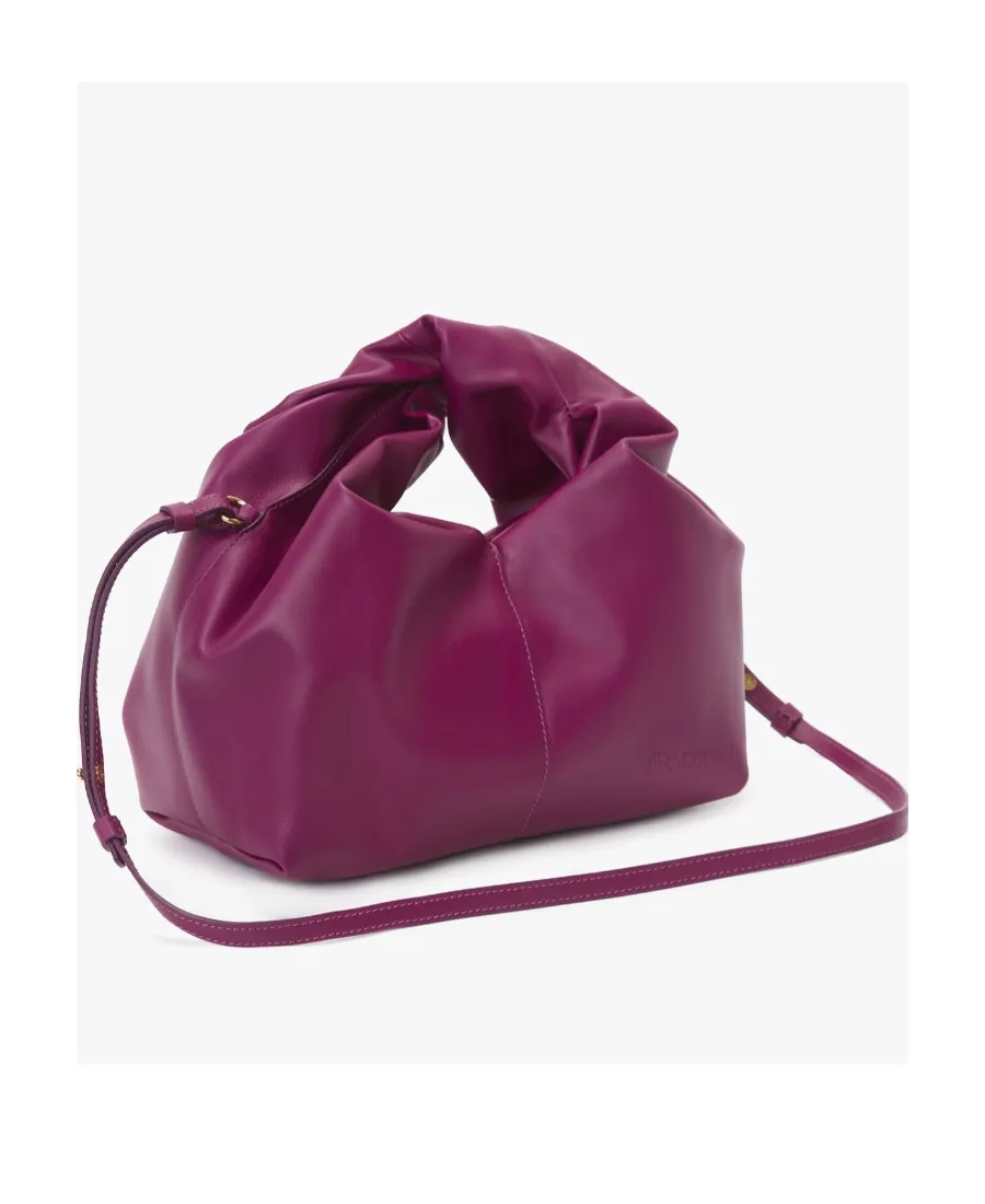 Mini Twister Leather Crossbody Bag