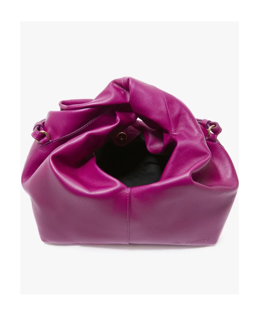 Mini Twister Leather Crossbody Bag