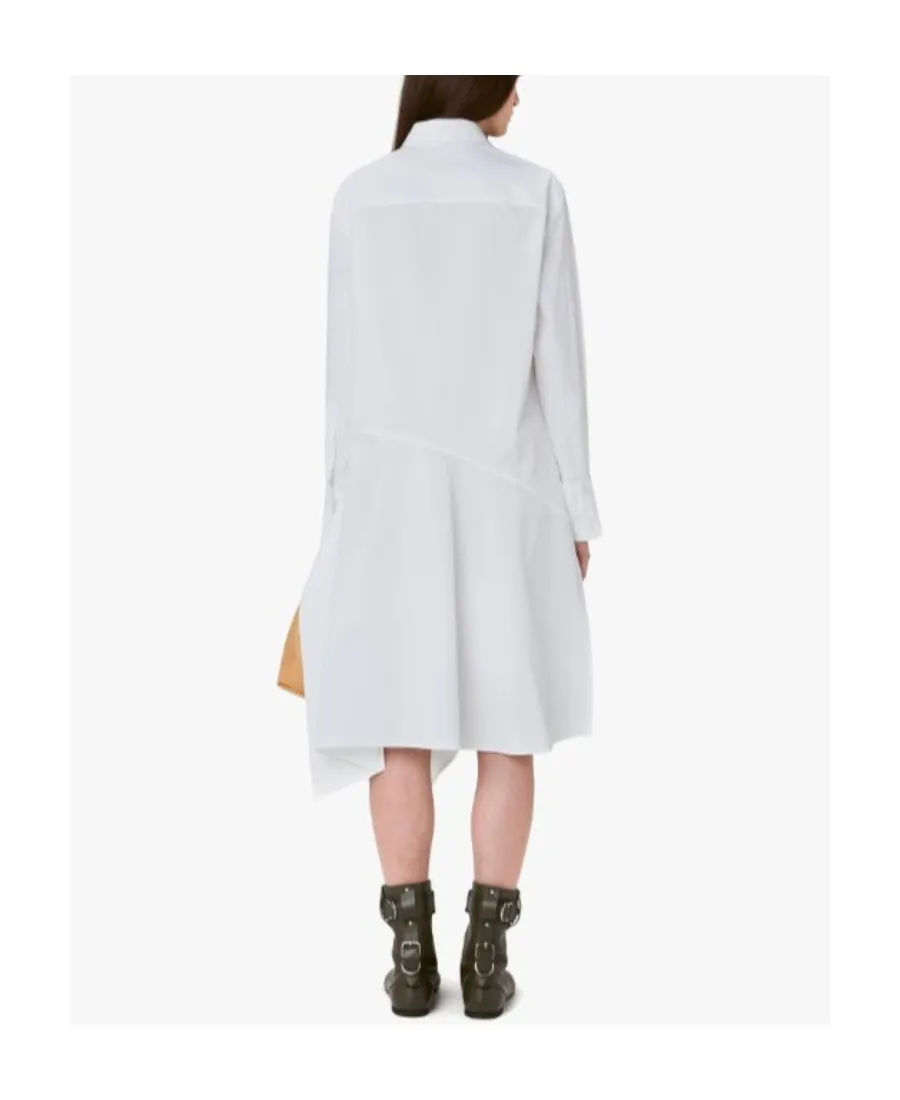 Deconstructed Cotton Shirtdress