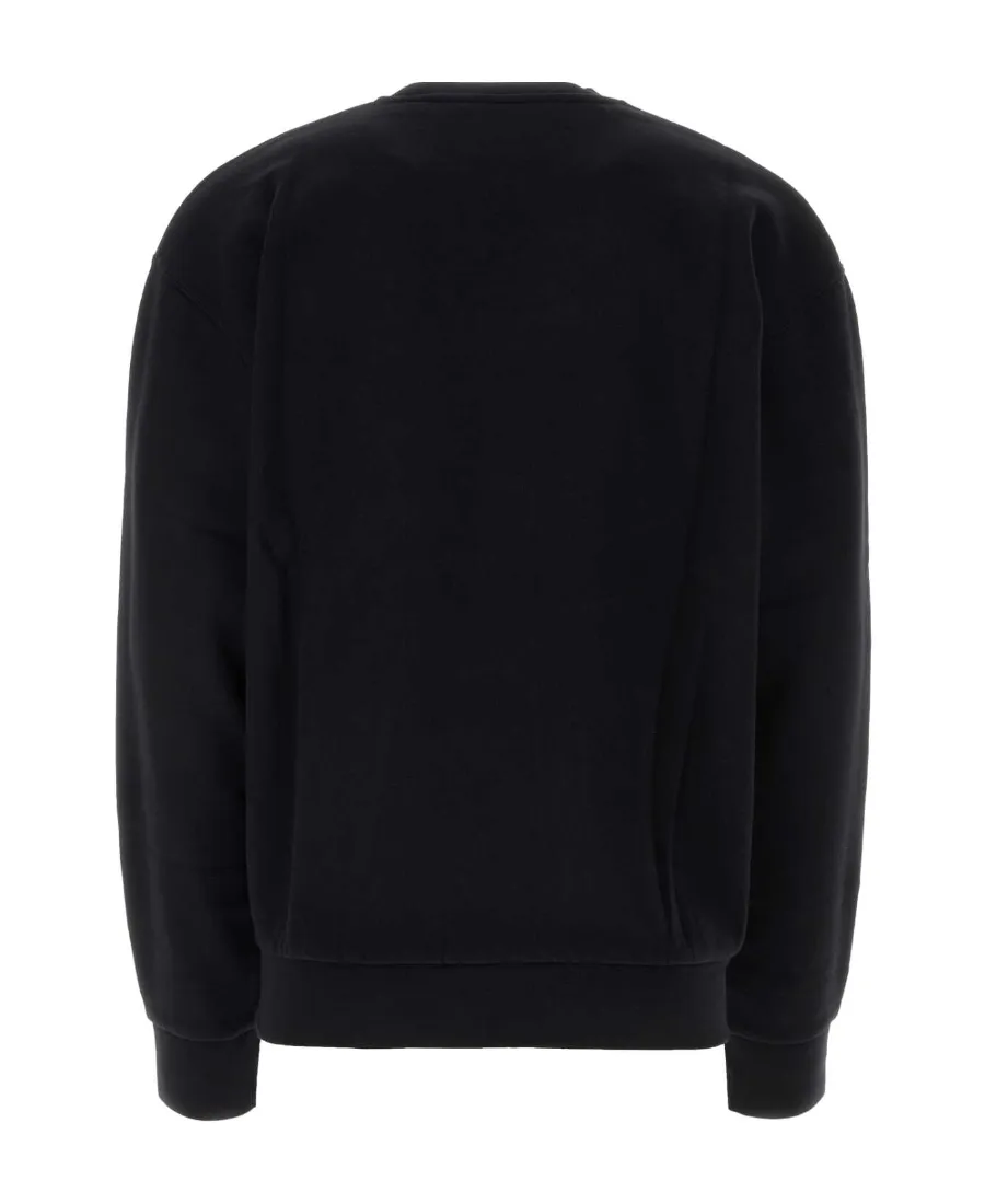 Logo Embroidered Crewneck Sweatshirt