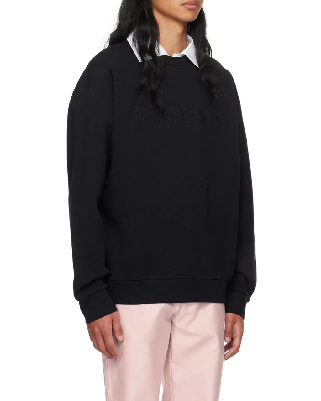 Logo Embroidered Crewneck Sweatshirt