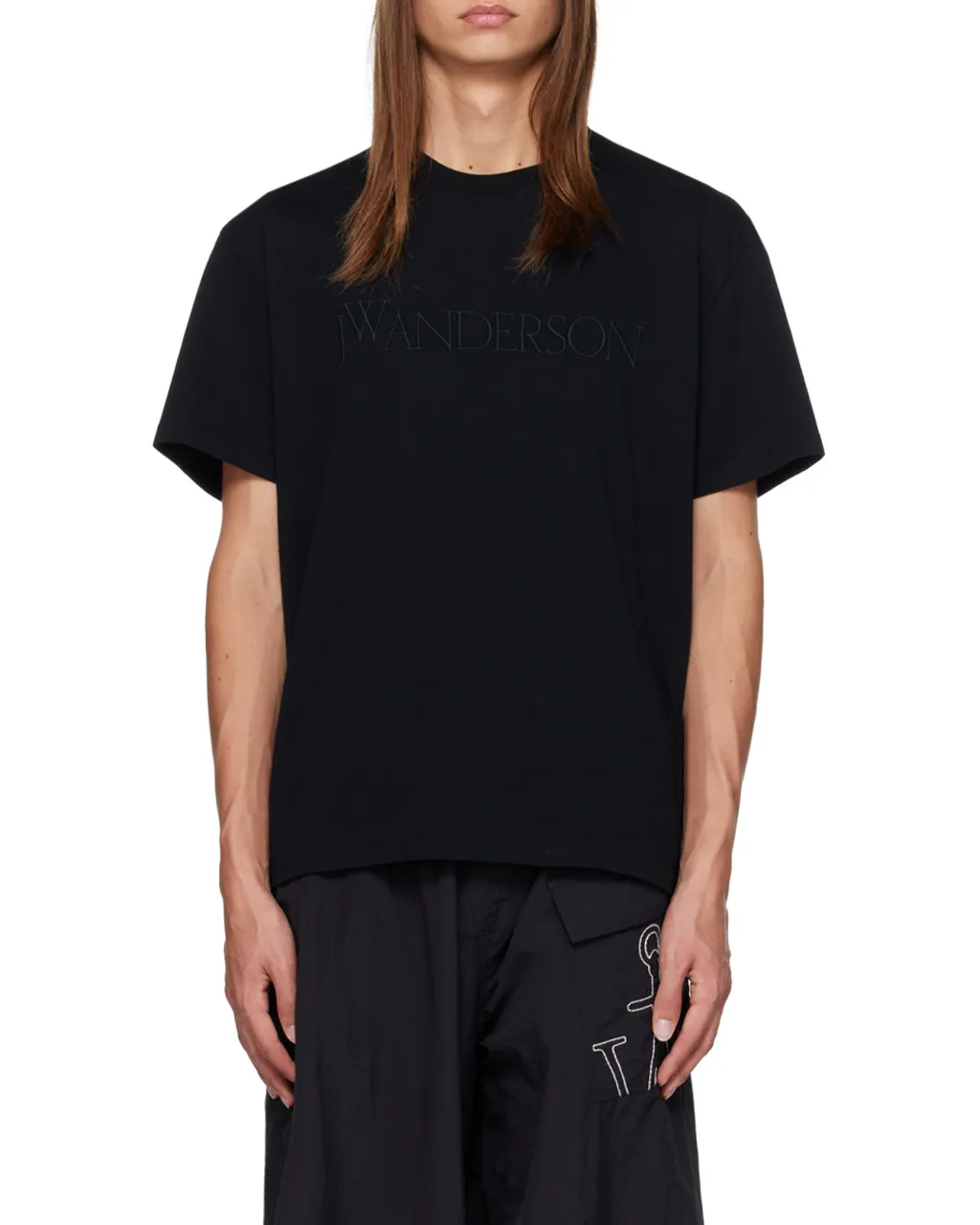 Logo Embroidered Short-Sleeved T-Shirt