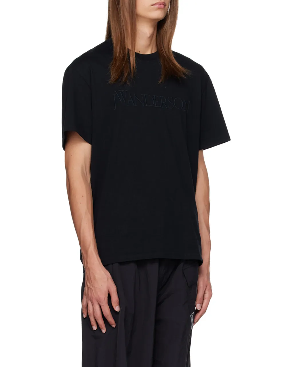 Logo Embroidered Short-Sleeved T-Shirt