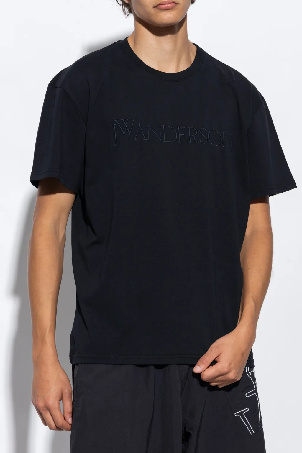 Logo Embroidered Short-Sleeved T-Shirt
