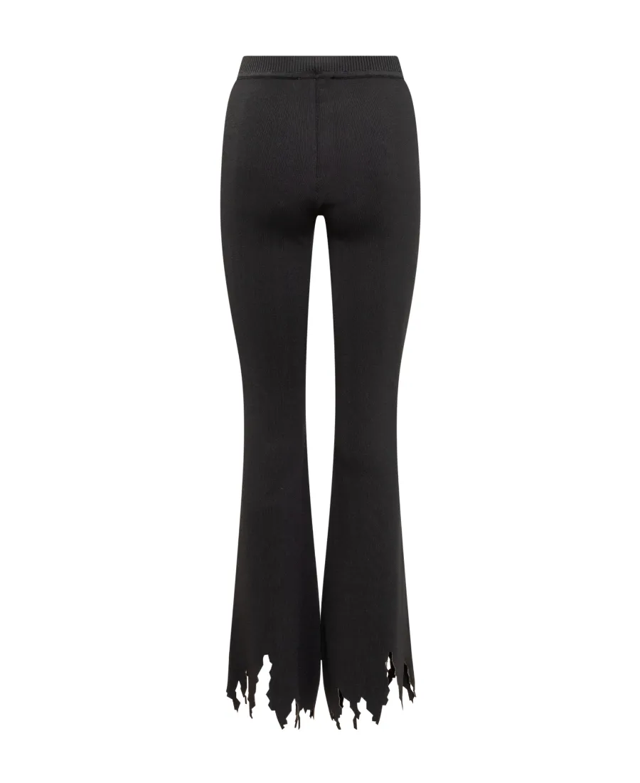 Distressed Edge Pants