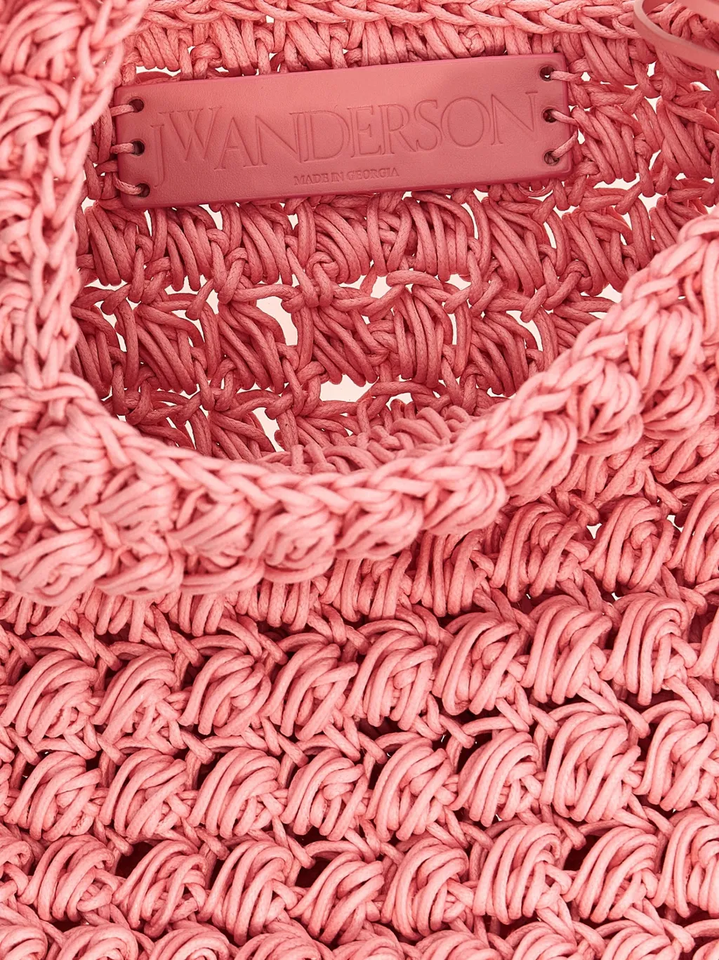 Popcorn Knit Crossbody Bag