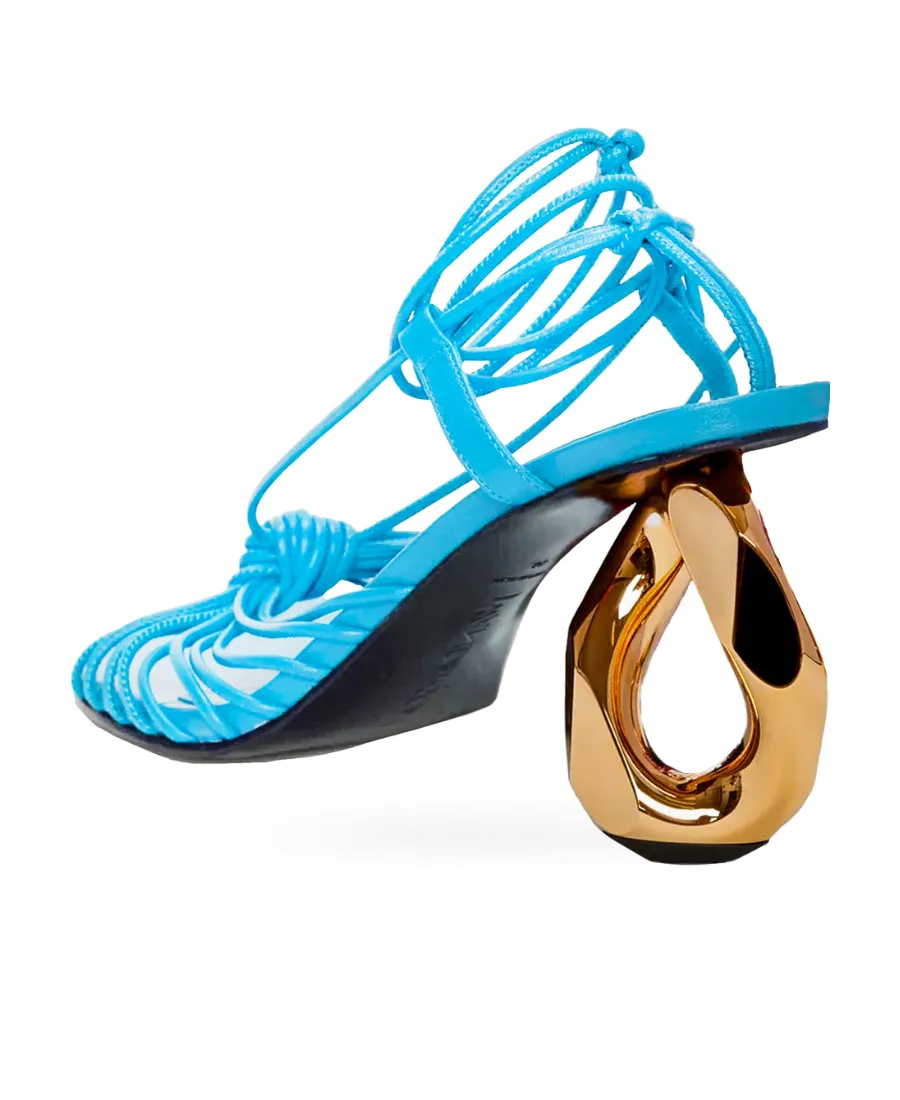 Logo High-Heeled Sandals