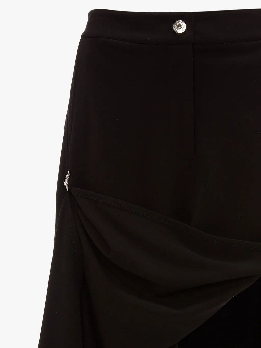 Asymmetric Draped Skirt