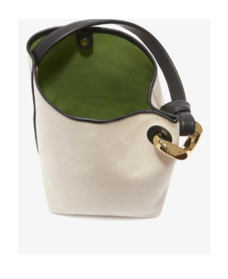 Logo Stamp Chain-Linked Shoulder Bag