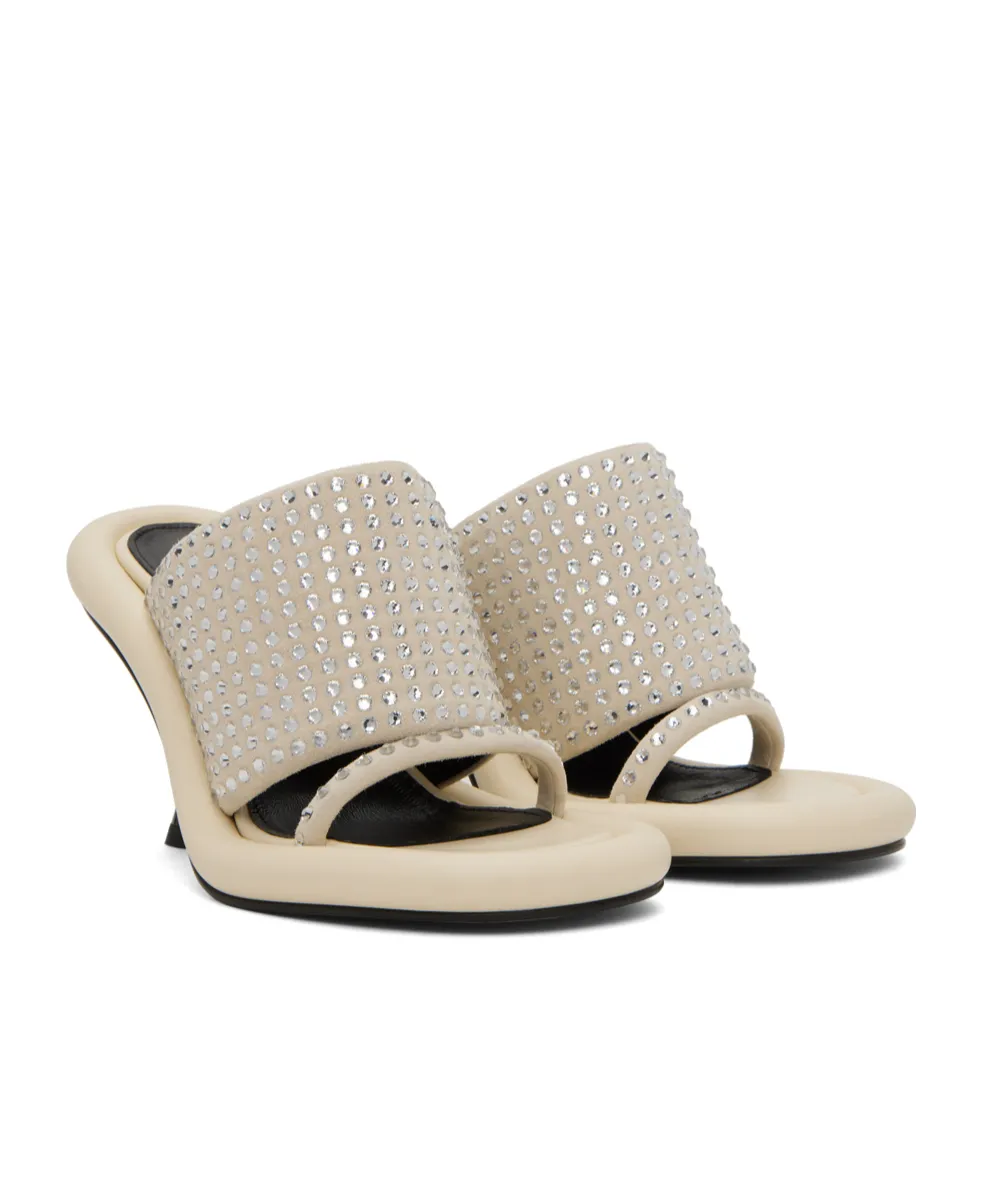 Bumper-Tube High-Heeled Sandals