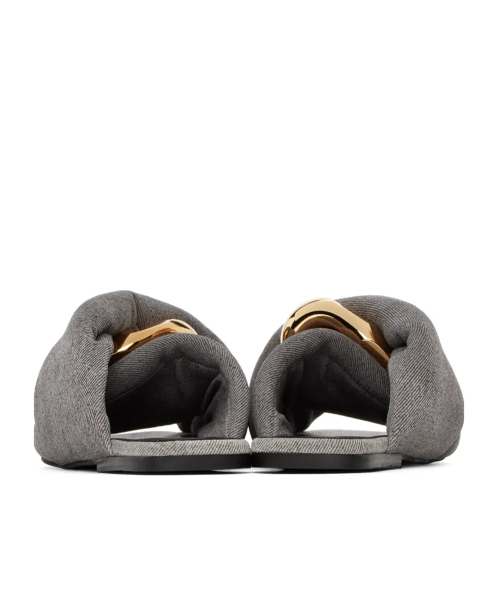 Chain Twist Flip Flops