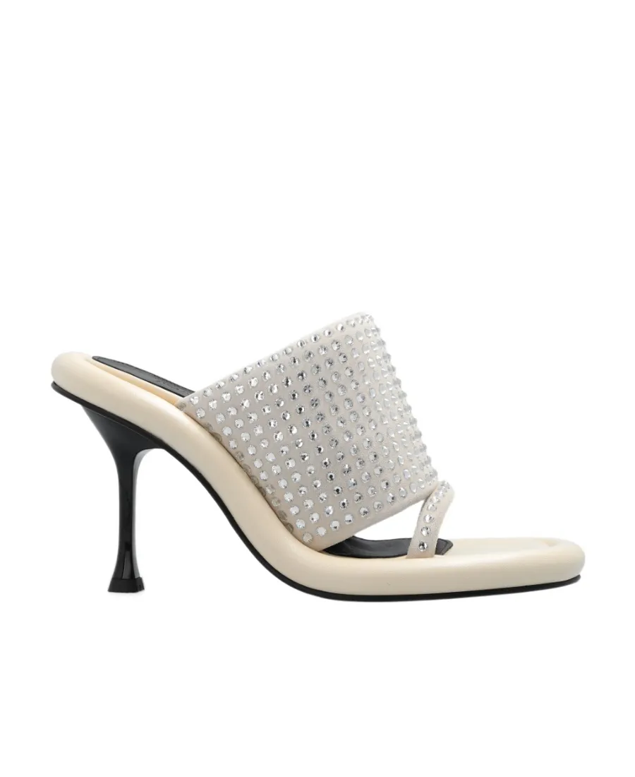 Bumper Embellished Mules
