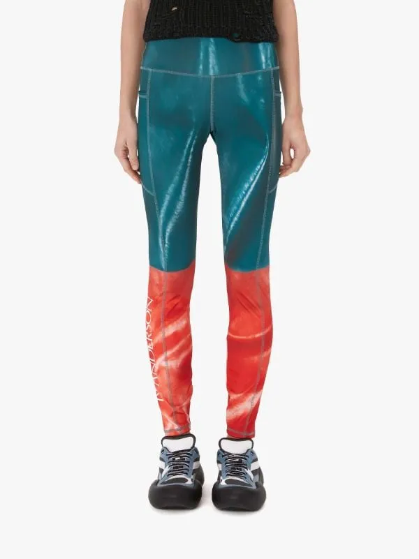 Logo Print Leggings