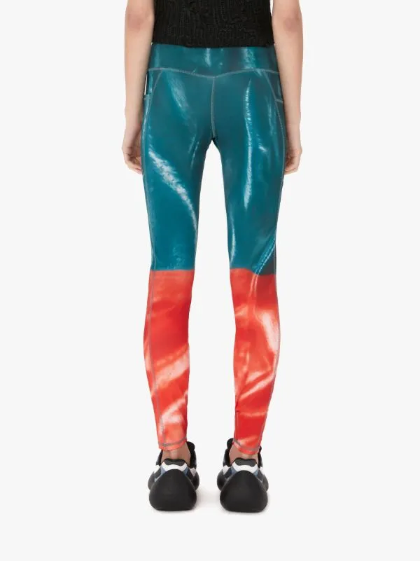 Logo Print Leggings
