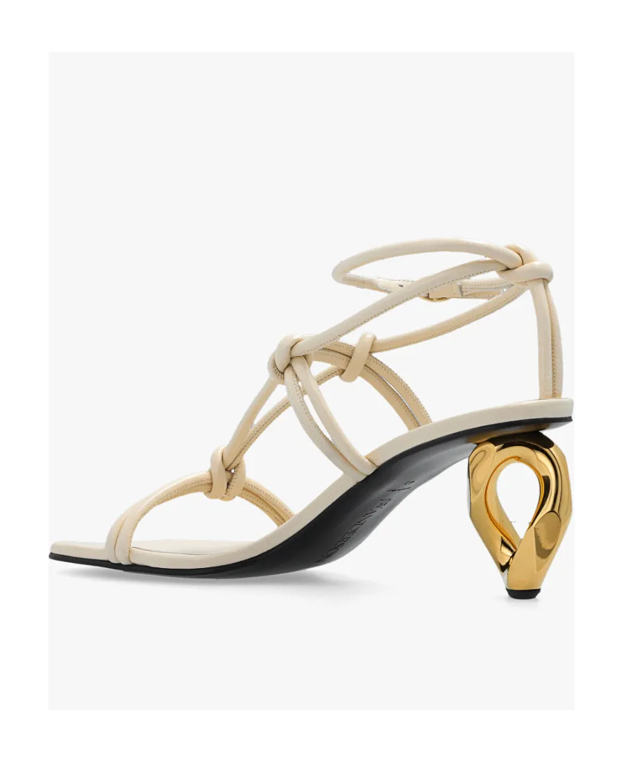 Logo High-Heeled Sandals