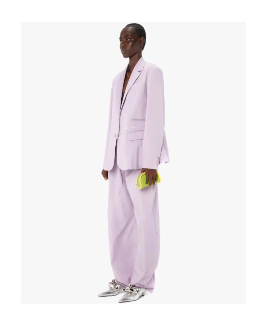 Deconstructed Button-Up Blazer
