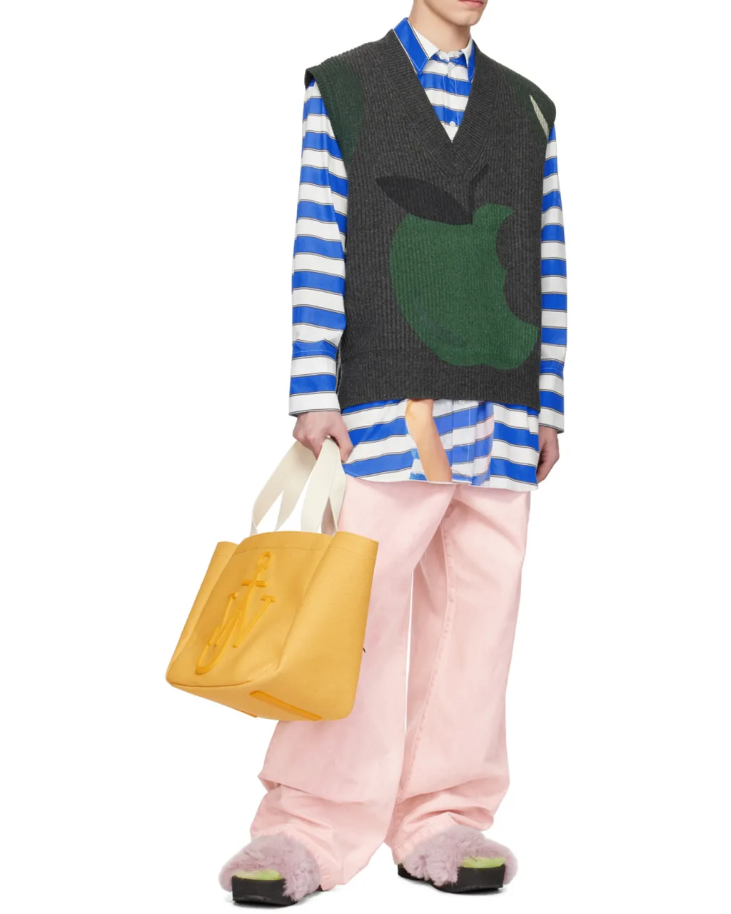 Logo-Patch Top Handle Bag