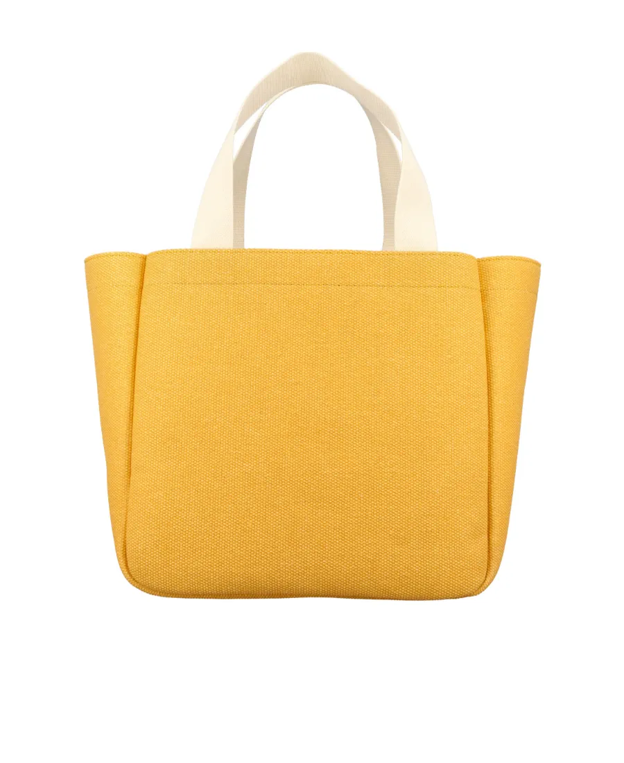 Logo-Patch Top Handle Bag
