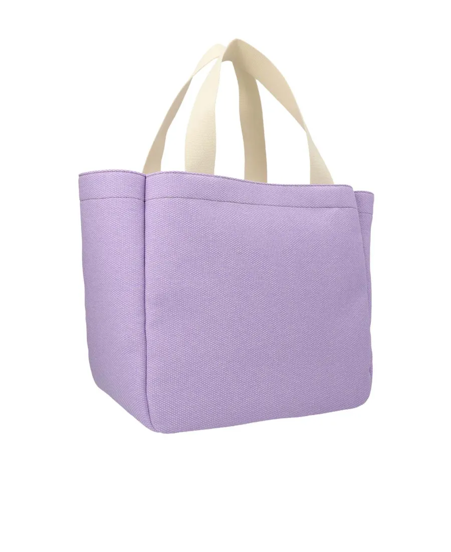 Logo-Patch Top Handle Bag