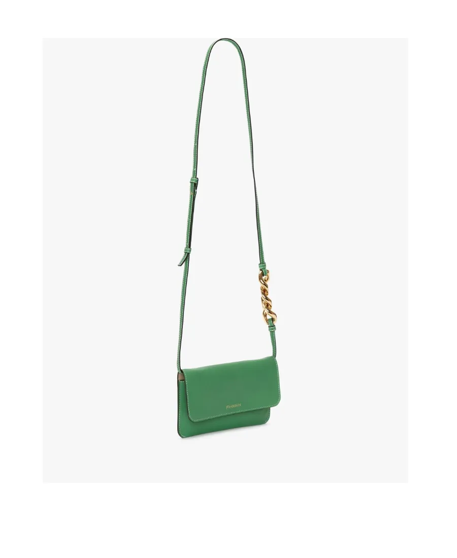 Chain-Detail Crossbody Bag